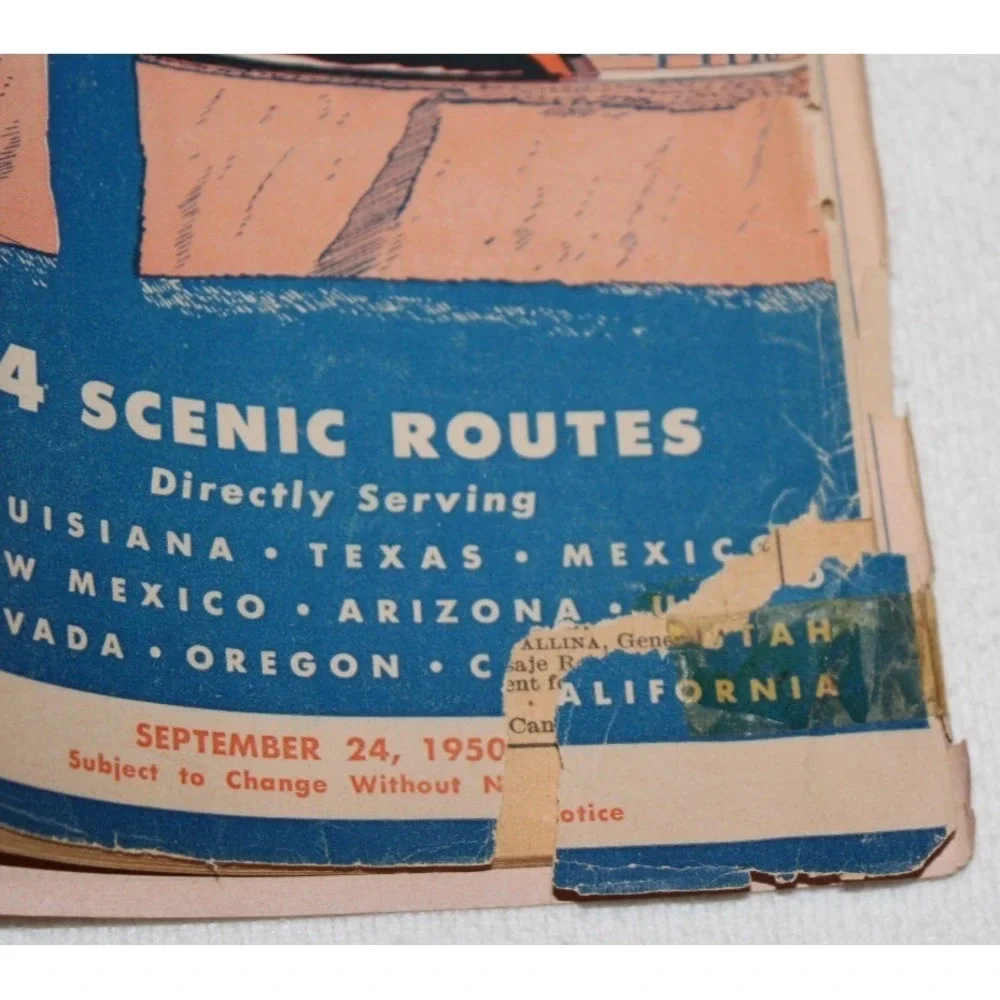 35 VTG Southern Pacific Lines Time Tables 1940s-1980s Passenger & Employee lot